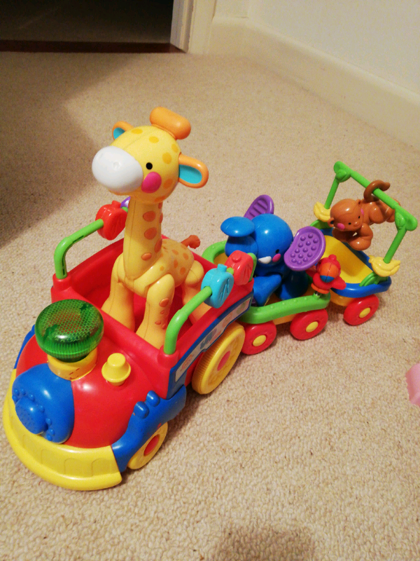 fisher price animal train